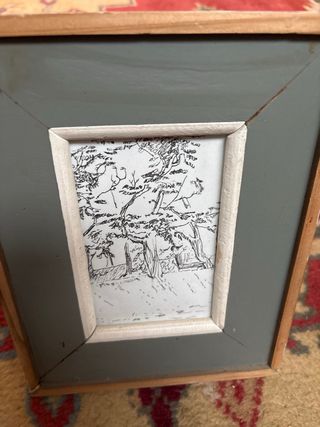 Pintura original tinta paisaje