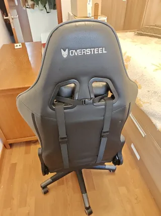 Silla Gaming Oversteel Negra y Gris