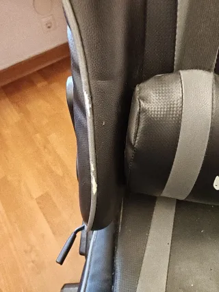 Silla Gaming Oversteel Negra y Gris