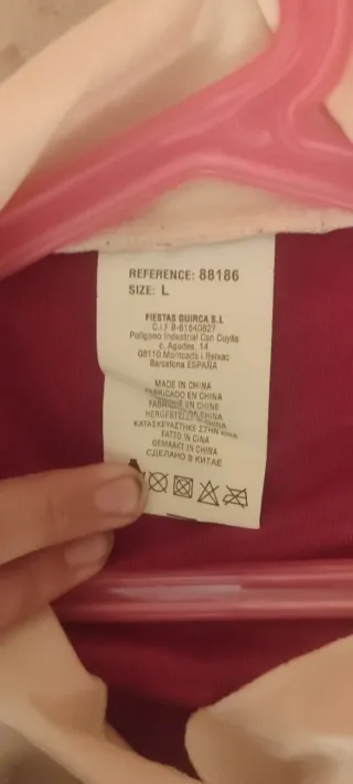 Costume Carnevale Pirata capitan uncino taglia L