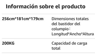Estructura columpio exterior