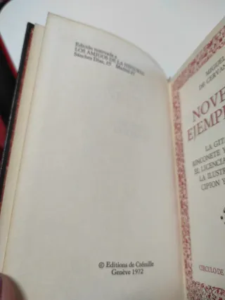 Novelas ejemplares de Miguel de cervantes