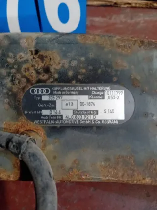 Enganche de remolque usadoAudi Q7 4L0803921D