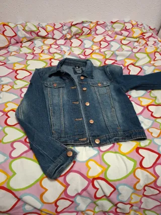 Cazadora vaquera azul