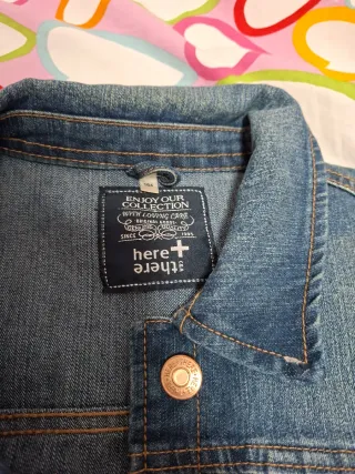 Cazadora vaquera azul