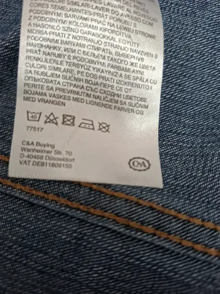 Cazadora vaquera azul