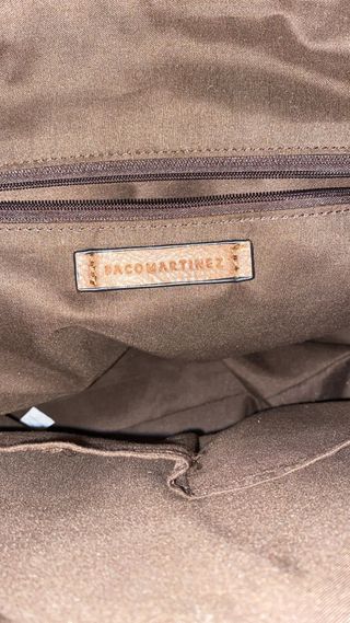 Bolso Paco Martinez Marrón