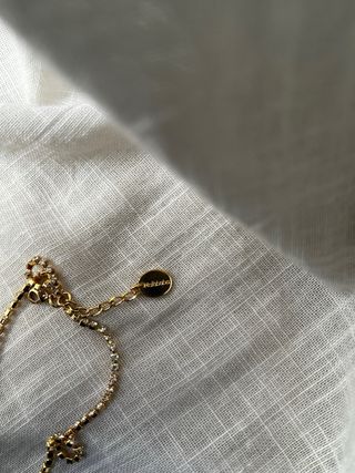 Collar Malababa circonitas oro y plata