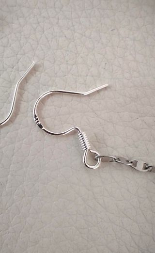 Pendientes Plata Cuarzo Rosa Elegantes