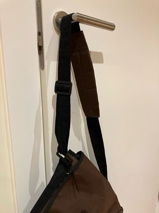 Bolsa Vans marrón y negra