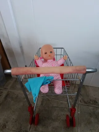 Carrito de compra infantil