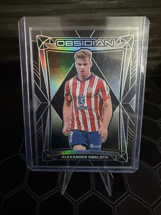Carta collezionabile Alexander Sørloth Obsidian /145
