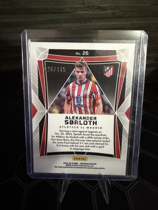 Carta collezionabile Alexander Sørloth Obsidian /145
