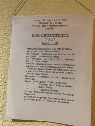 Óleo Jule (Julián García Rodríguez)