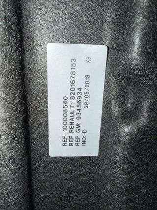 Bandeja Trasera Renault Trafic III / Opel Vivaro