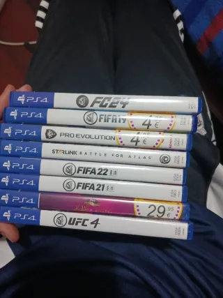 8 Juegos PS4 (PlayStation 4) FC24, FIFA, UFC