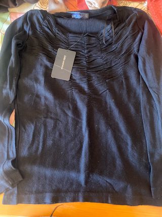 Jersey Zara negro talla S