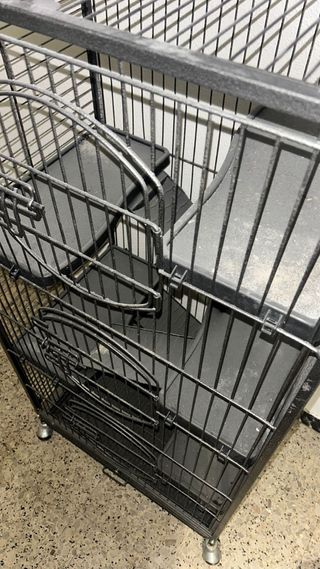 Jaula grande roedores con ruedas