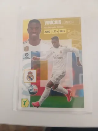 Cromo Vinicius Junior Real Madrid 20/21