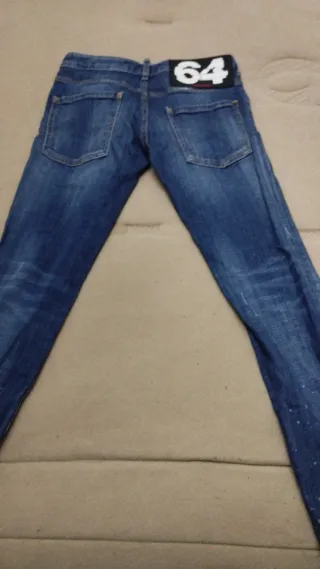 Jeans Dsquared2 Denim Blu 12 Anni