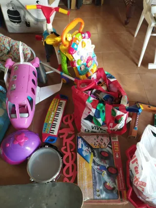 Lote Juguetes Barbie y Lego