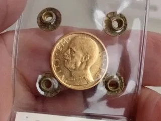 50 Lire d'oro 1933 XI - Rara