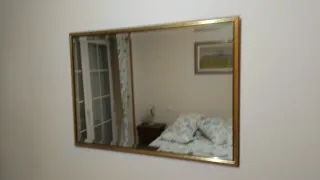 Sofá de 2 plazas con estampado de rombos