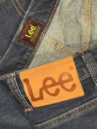 Vaqueros rectos Lee Hombre Azul w36L34