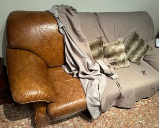 Sofá de piel