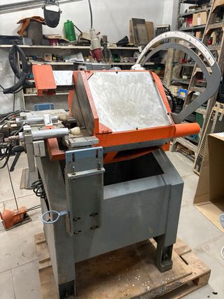 Máquina cortar aluminio neumática profesional