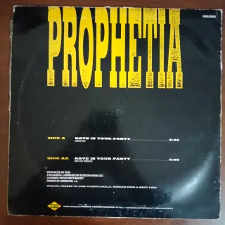 1992 ELECTRÓNICA Rave Is Your Party-Prophetia MAX