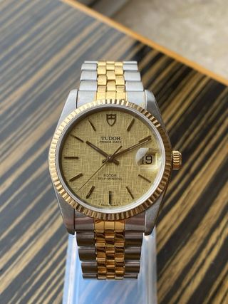 Tudor Prince Date Automático 34mm lino