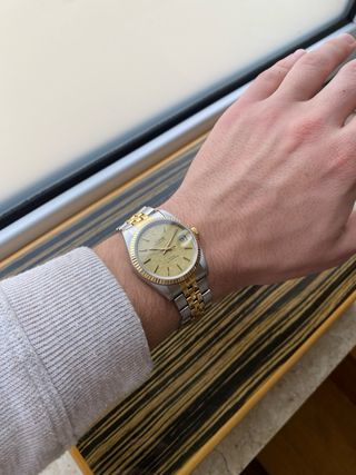 Tudor Prince Date Automático 34mm lino