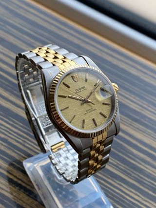 Tudor Prince Date Automático 34mm lino