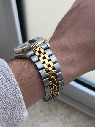 Tudor Prince Date Automático 34mm lino