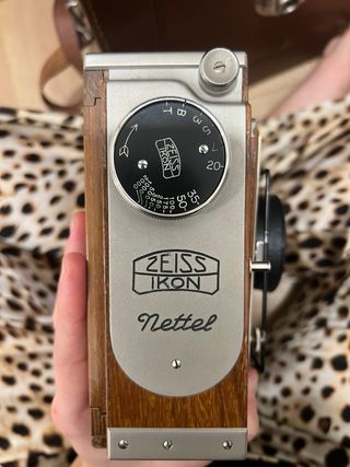 Cámara Carl Zeiss Jena Antigua