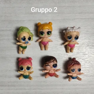 LQL Surprise Mini cm 4. Set 6 pezzi.