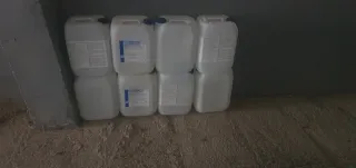 Garrafas de plástico