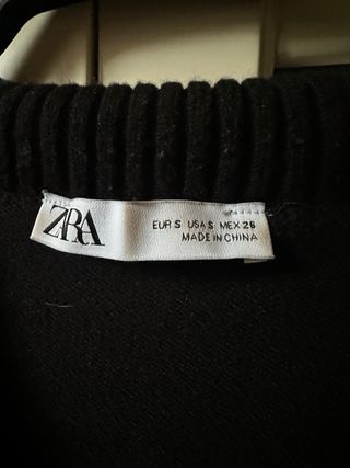 Jersey Zara Rayas cuello pico