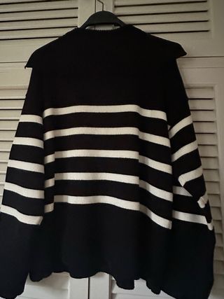 Jersey Zara Rayas cuello pico