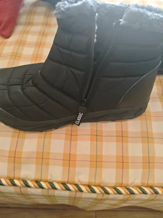 Botas de hombre con pelo por todo el interior