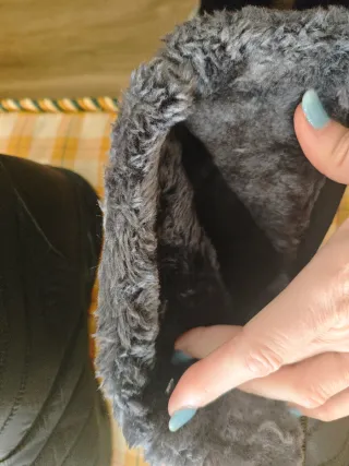 Botas de hombre con pelo por todo el interior