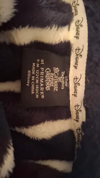 Bata Manta Jack Skellington Talla Única