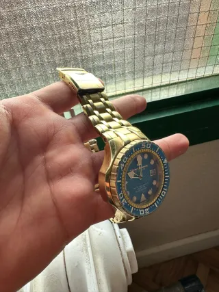 Reloj TechnoMarine Azul y Dorado