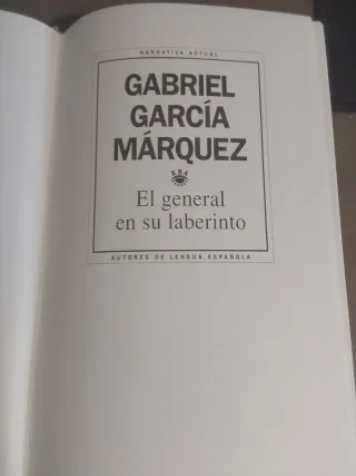 El general en su laberinto - Gabriel G. Márquez