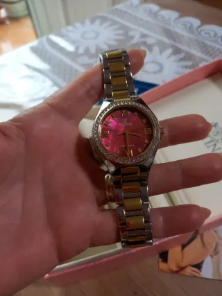 Reloj Festina Mujer Dorado y Rojo