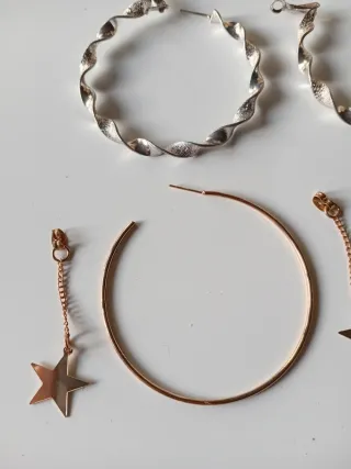 Pendientes Aro 7€ cada par