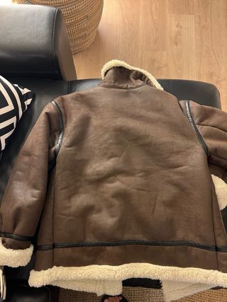 Chaqueta doble faz borreguito