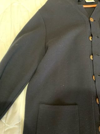 Cardigan Vintage Lacoste Negro Talla M