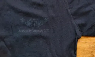 Camiseta Camino de Santiago Azul